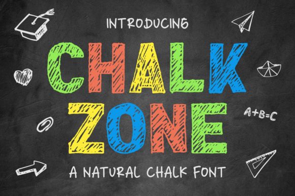 Chalk Zone: The Creative Display Font That Captures Attention