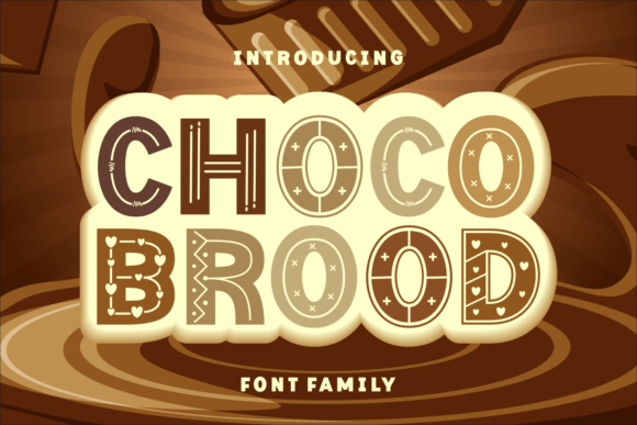 Choco Brood: A Playful Font for Creative Projects