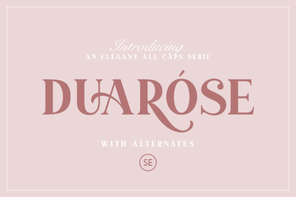 Duarose: A Serif Font for Timeless Elegance