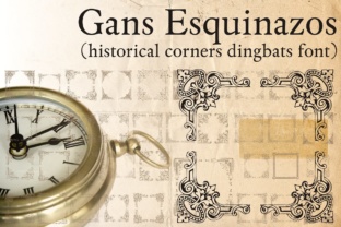 Gans Esquinazos: A Treasure Trove of Ornamental Dingbats