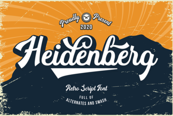 Heidenberg: The Vintage Handwritten Font for Modern Creators