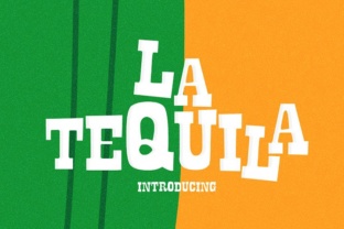La Tequila: A Font That Captures Summer Energy