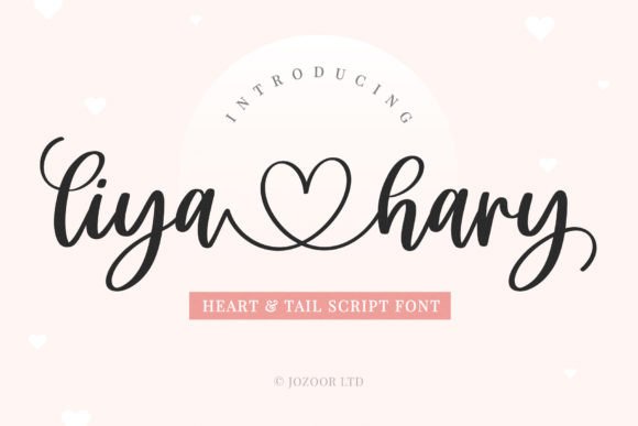 Liya Hary: A Calligraphy Typeface That Adds Luxury Spark