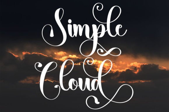 Simple Cloud: A Handwritten Font That Actually Works in the Real World